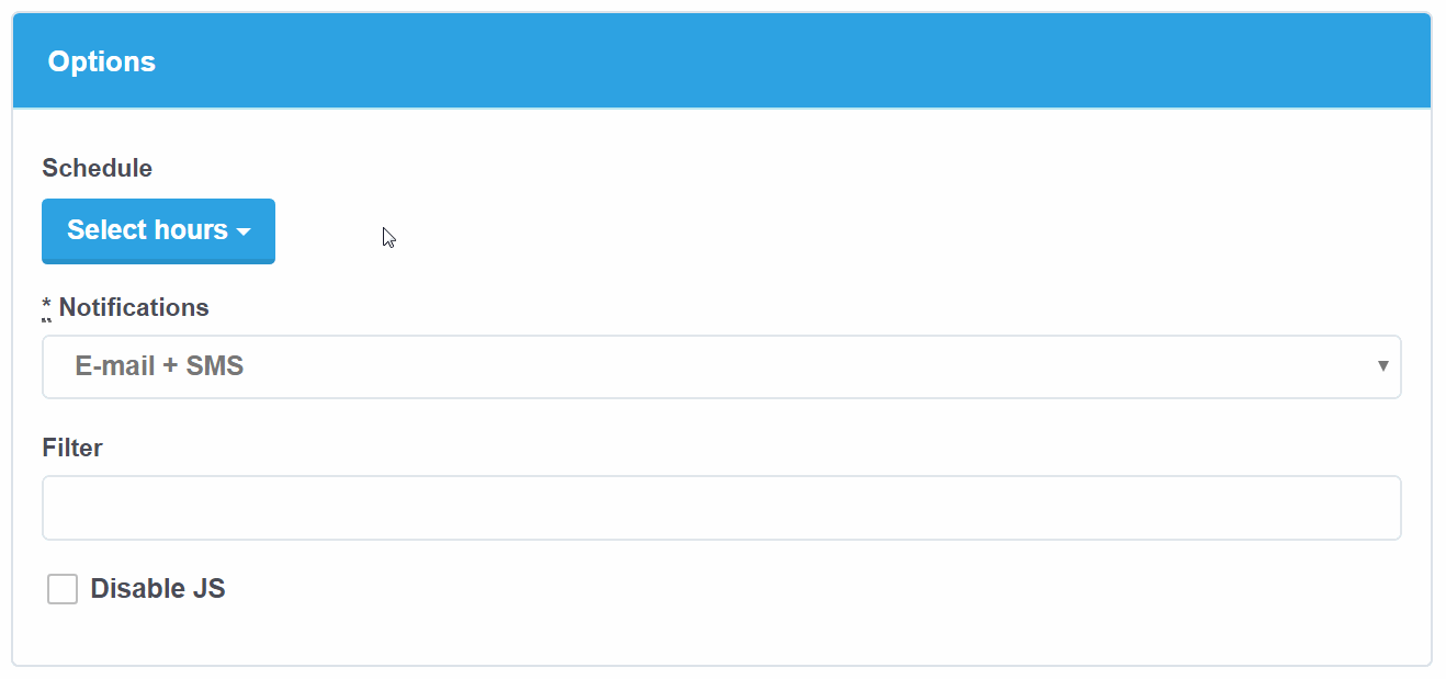 How to configure monitor